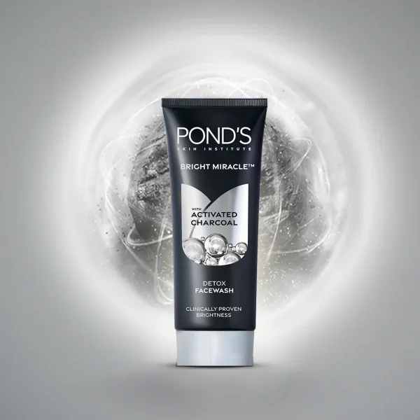Ponds Bright Miracle Detox Facewash (50G)
