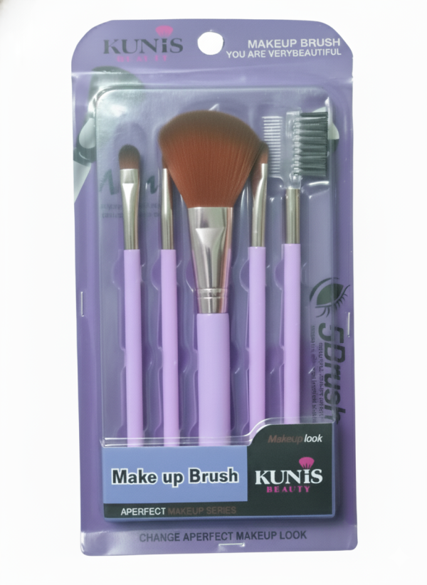 Kunis Beauty Make Up Brush 5 Fashion Brush Sets Series