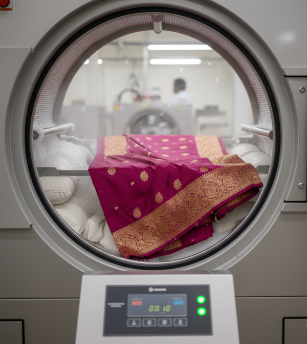 Dry Cleaning- Pattu Saree.