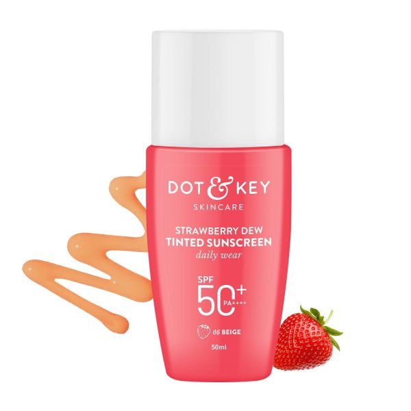 Dot & Key Strawberry Dew Tinted Sunscreen SPF 50+ Pa++++ - 05 BEIGE 50ml