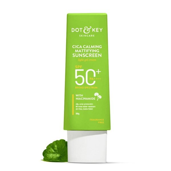 Dot & Key CICA Calming Mattifying Sunscreen SPF 50 PA+++, WITH niacinamide (50)g
