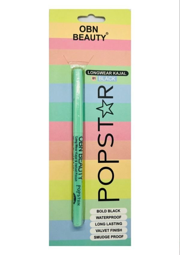 OBN Beauty Long Wear Kajal black Popstar (1.5g)