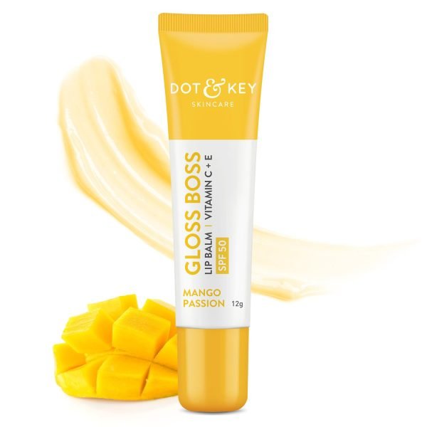 Dot & key Gloss Boss Lip Balm Vitamin c +e Mango Passion (12g)