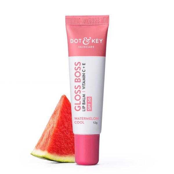 Dot&Key Gloss Boss Lip Balm Vitamin c +e Watermelon Rush (12g)