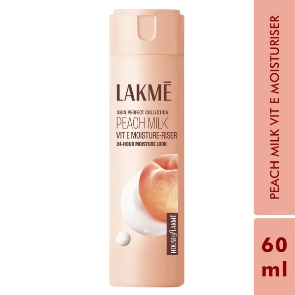 Lakme Skin Perfect Collection  Peach Milk Vit E  Moisturiser - Riser