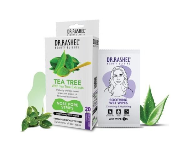 Dr. Rashel Beauty Elixirs Vitamin c With Tea Tree Nose Pore Strip 10Strips
